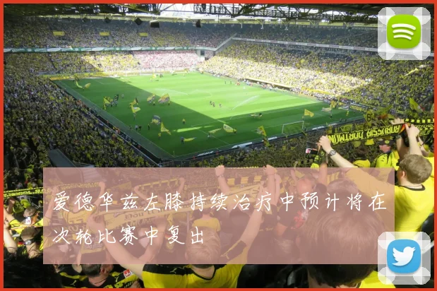 爱德华兹左膝持续治疗中预计将在次轮比赛中复出